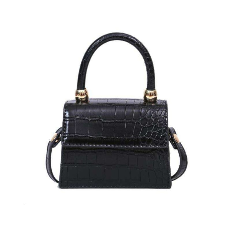 Accessories * | China What'S New 9040 Mini Purse Black