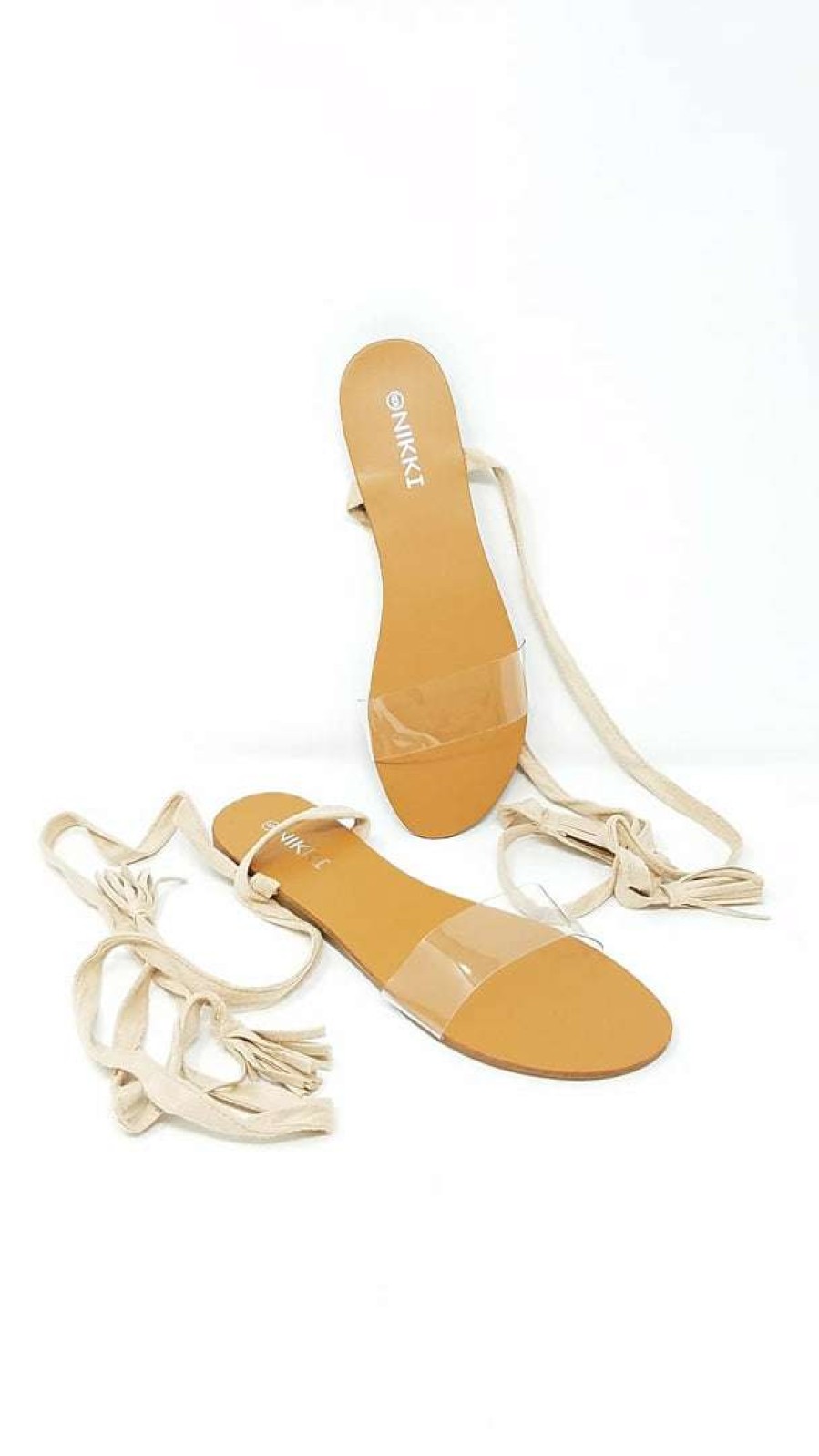 Shoe Type * | Easy Luck Back In Stock Carol Clear / Nude