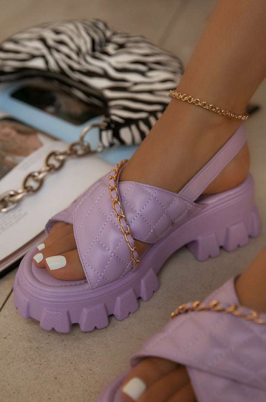 Shoe Type * | Machi What'S New Dauphine Purple