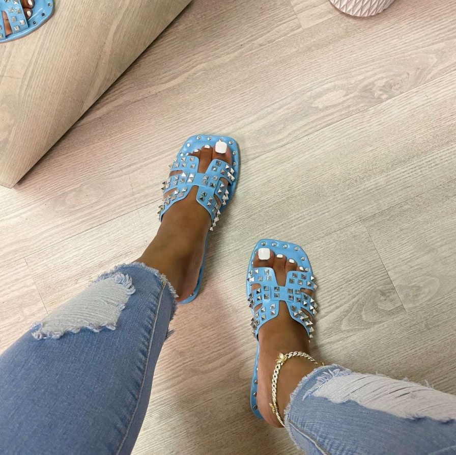 Shoe Type * | Cape Robbin Amisha Blue What'S New