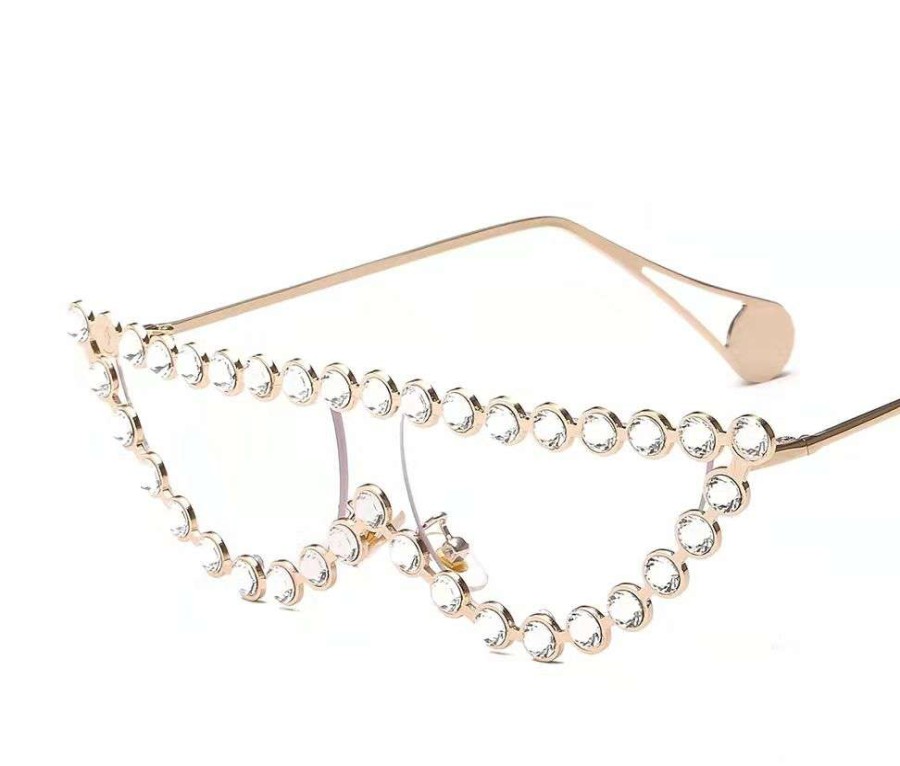 Accessories * | China 0364S Sunglasses Clear