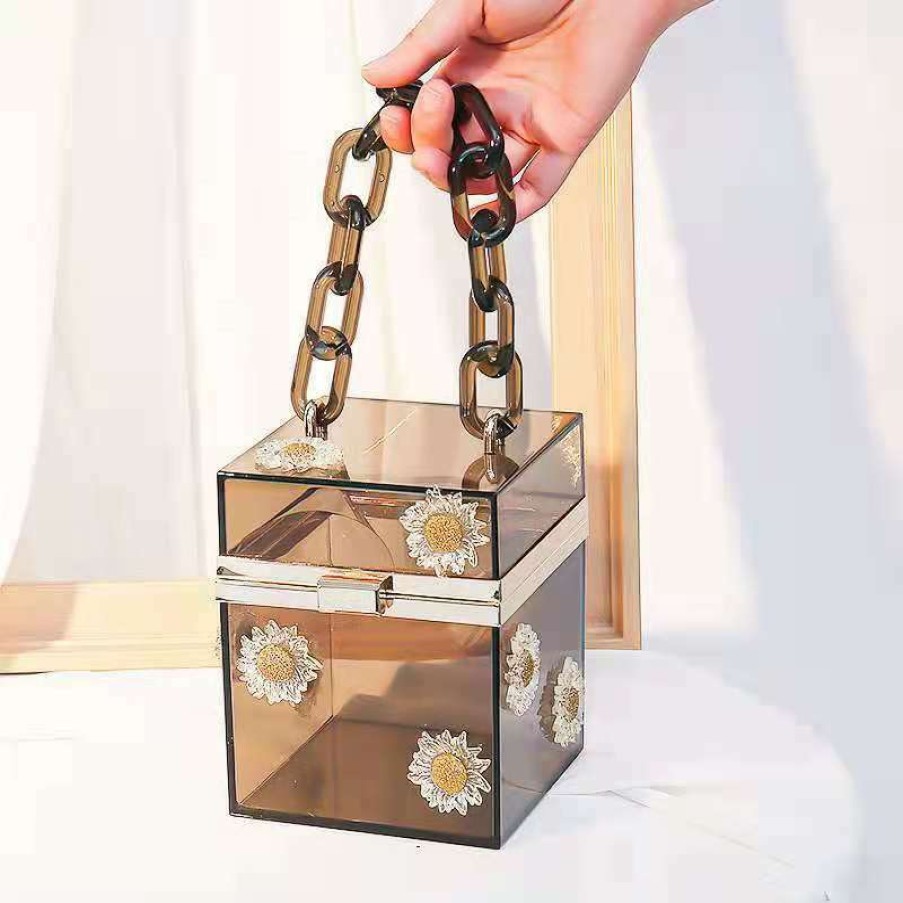 Accessories * | China 8219 Box Purse