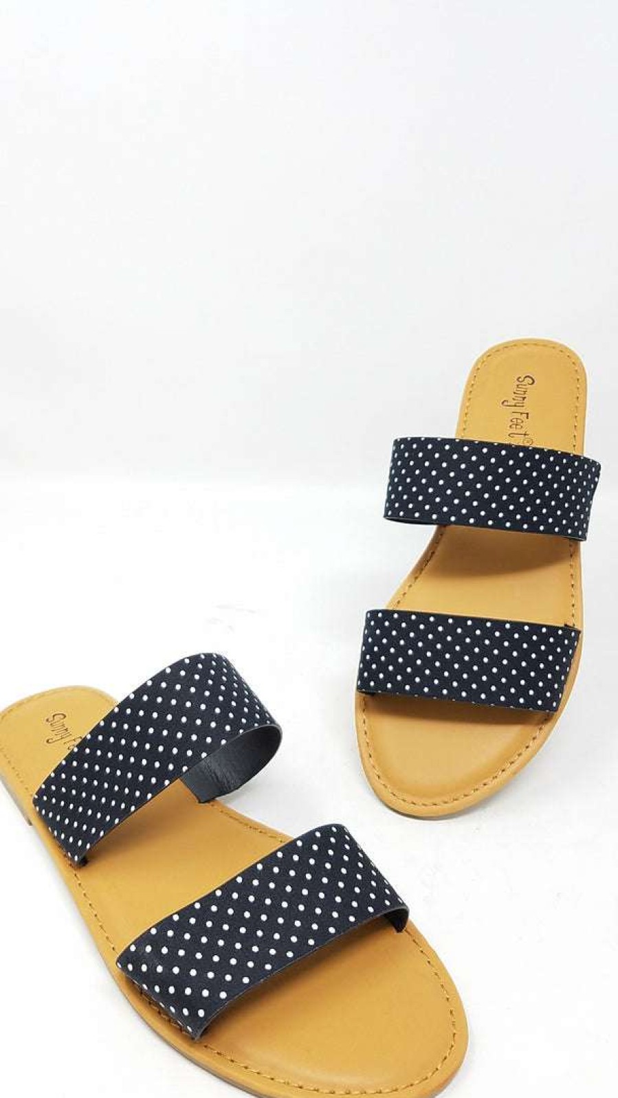 Shoe Type * | Jp What'S New Waterfront74 Blk/Wht Polka Dot