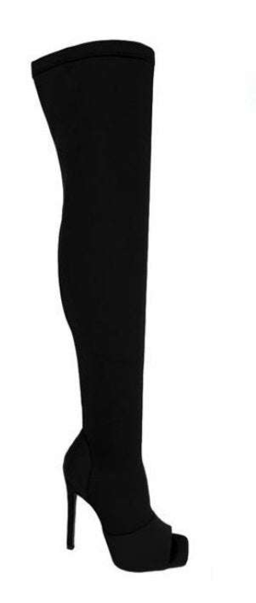 Shoe Type * | Springland Victoria02 Black Lycra